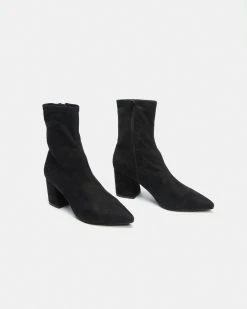 SPURR Macey Ankle Boots Black Microsuede -Women's Ankle Boots Sales 2024 http3A2F2Fstatic.theiconic.com .au2Fp2Fspurr 0751 704169 3