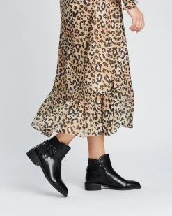 SPURR Kobe Ankle Boots Black Smooth -Women's Ankle Boots Sales 2024 http3A2F2Fstatic.theiconic.com .au2Fp2Fspurr 0928 5852711 2