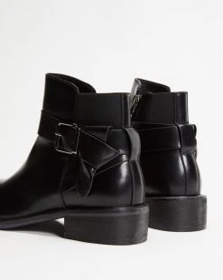 SPURR Kobe Ankle Boots Black Smooth -Women's Ankle Boots Sales 2024 http3A2F2Fstatic.theiconic.com .au2Fp2Fspurr 0928 5852711 3