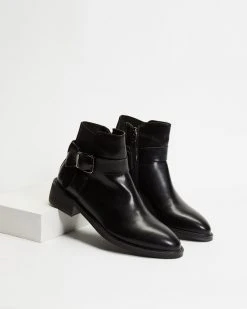 SPURR Kobe Ankle Boots Black Smooth -Women's Ankle Boots Sales 2024 http3A2F2Fstatic.theiconic.com .au2Fp2Fspurr 0928 5852711 4