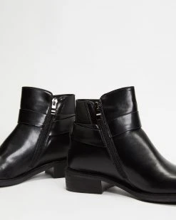 SPURR Kobe Ankle Boots Black Smooth -Women's Ankle Boots Sales 2024 http3A2F2Fstatic.theiconic.com .au2Fp2Fspurr 0928 5852711 5