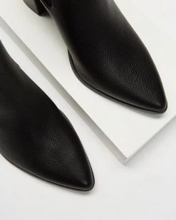 SPURR Ally Ankle Boots Black Pebble -Women's Ankle Boots Sales 2024 http3A2F2Fstatic.theiconic.com .au2Fp2Fspurr 9872 5982711 3