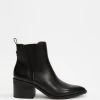 Steve Madden Audience Boots Black Leather