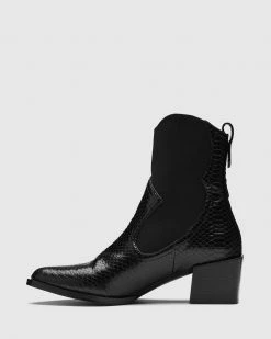 Therapy Maverick Black -Women's Ankle Boots Sales 2024 http3A2F2Fstatic.theiconic.com .au2Fp2Ftherapy 6355 7307421 3