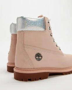 Timberland Heritage Cupsole Boots Light Pink Nubuck -Women's Ankle Boots Sales 2024 http3A2F2Fstatic.theiconic.com .au2Fp2Ftimberland 7422 8933131 3
