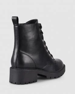 Verali Jasmin Combat Boots Black Smooth PU -Women's Ankle Boots Sales 2024 http3A2F2Fstatic.theiconic.com .au2Fp2Fverali 6839 8158551 2