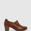Wide Steps Harris MID BROWN GLOVE/ELASTIC